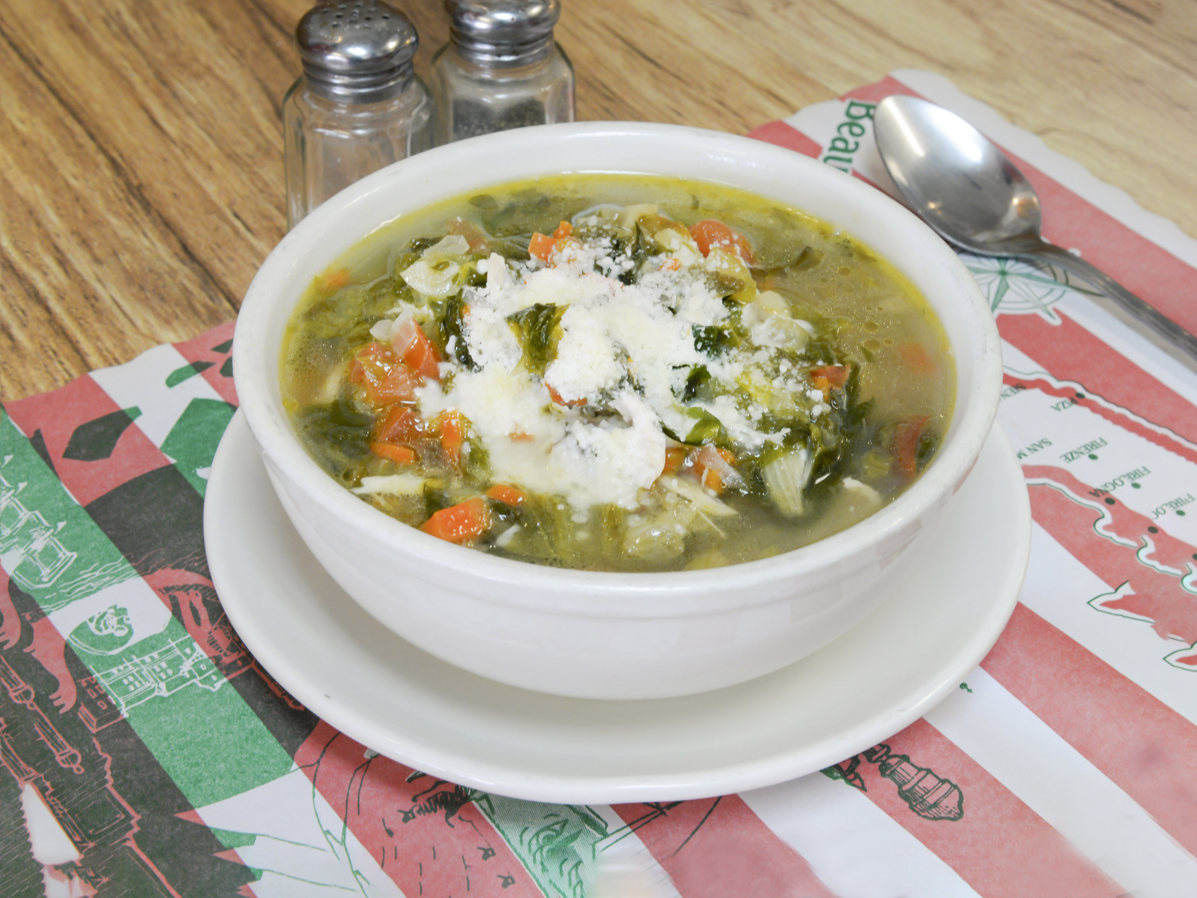 Order Escarole and Chicken Soup food online from Crust store, Brick on bringmethat.com