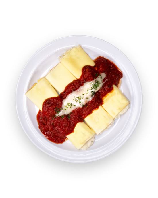 Order Manicotti food online from Perrotti's Pizza & Subs store, Fort Worth on bringmethat.com