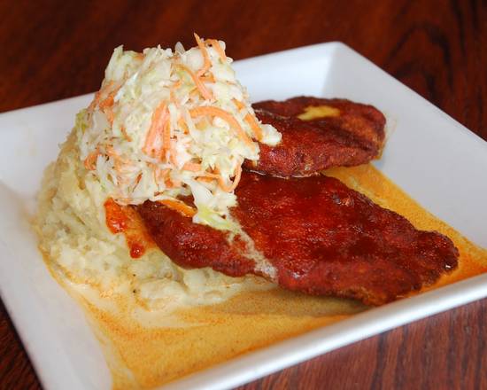 Order NASHVILLE HOT CHICKEN & SMASHED POTATOES food online from Tap House Grill store, Lemont on bringmethat.com