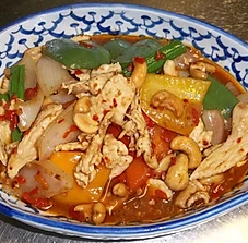 Order 63. Gai Pad Nam Prig Phao Special food online from Thai House store, Columbus on bringmethat.com