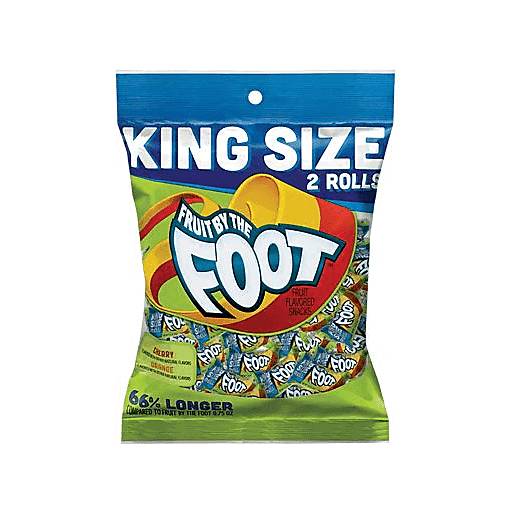 Order Fruit By The Foot King Size Orange & Cherry (2.5 OZ) 134332 food online from BevMo! store, Milpitas on bringmethat.com