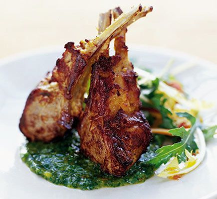 Order Rack of Lamb food online from Maroosh Halal Cuisine store, Upper Darby on bringmethat.com
