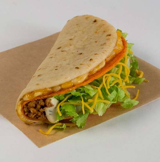 Order Doritos® Cheesy Gordita Crunch - Nacho Cheese food online from Taco Bell store, Kerman on bringmethat.com
