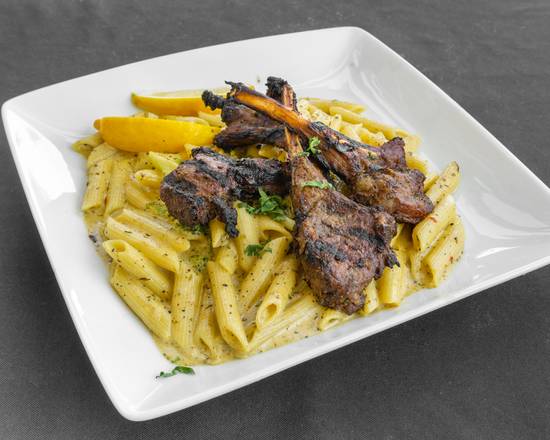 Order Lamb Chop Alfredo  food online from South Shore Bbq & Jerk store, Chicago on bringmethat.com