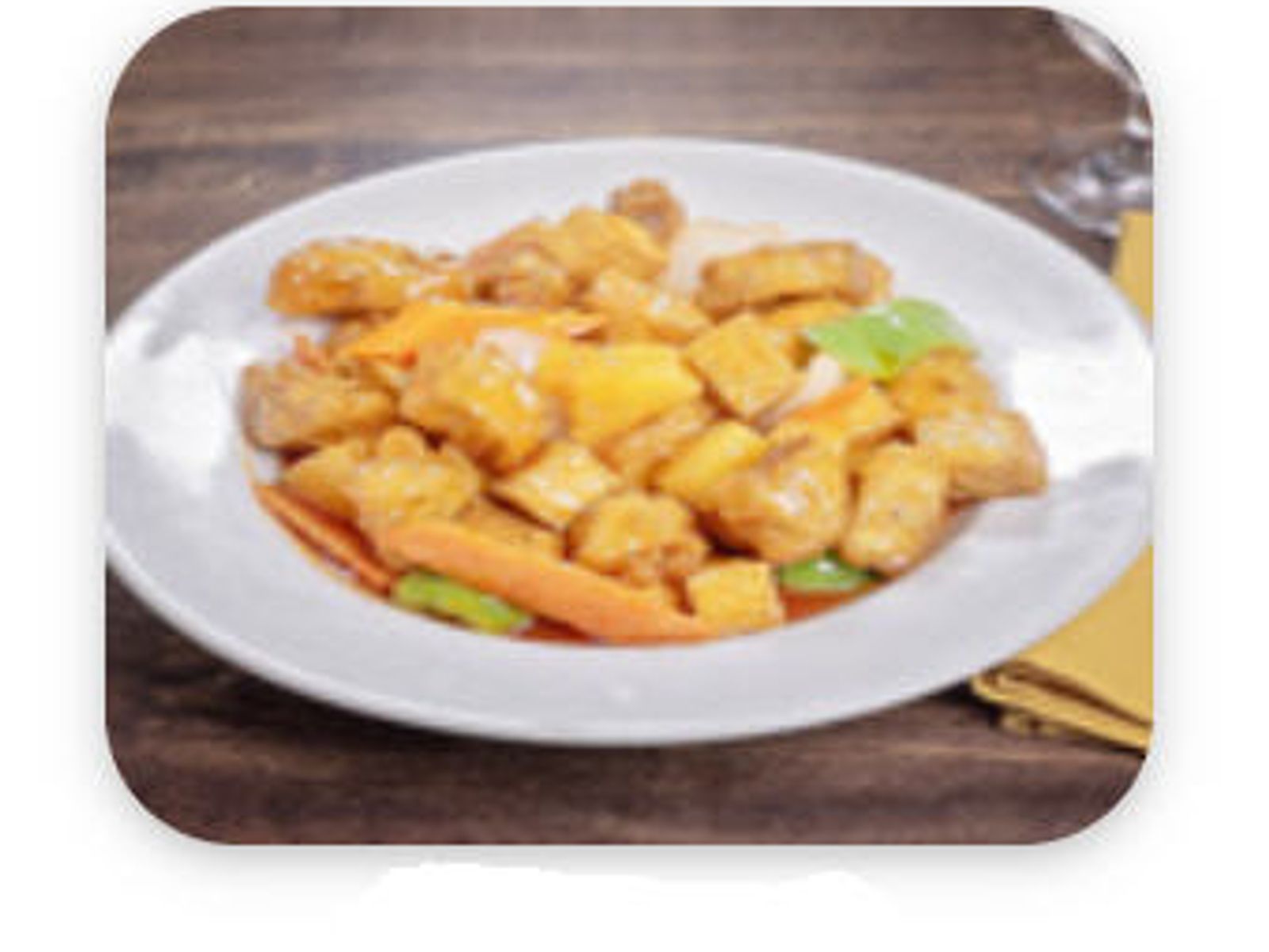 Order Sweet & Sour Eggplant With Tofu 甜酸茄子豆腐 food online from O & C China Bistro store, Sebastopol on bringmethat.com