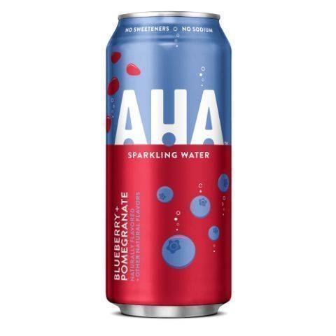 Order AHA Blueberry Pomegranate 16oz food online from Aplus store, Pittsburgh on bringmethat.com