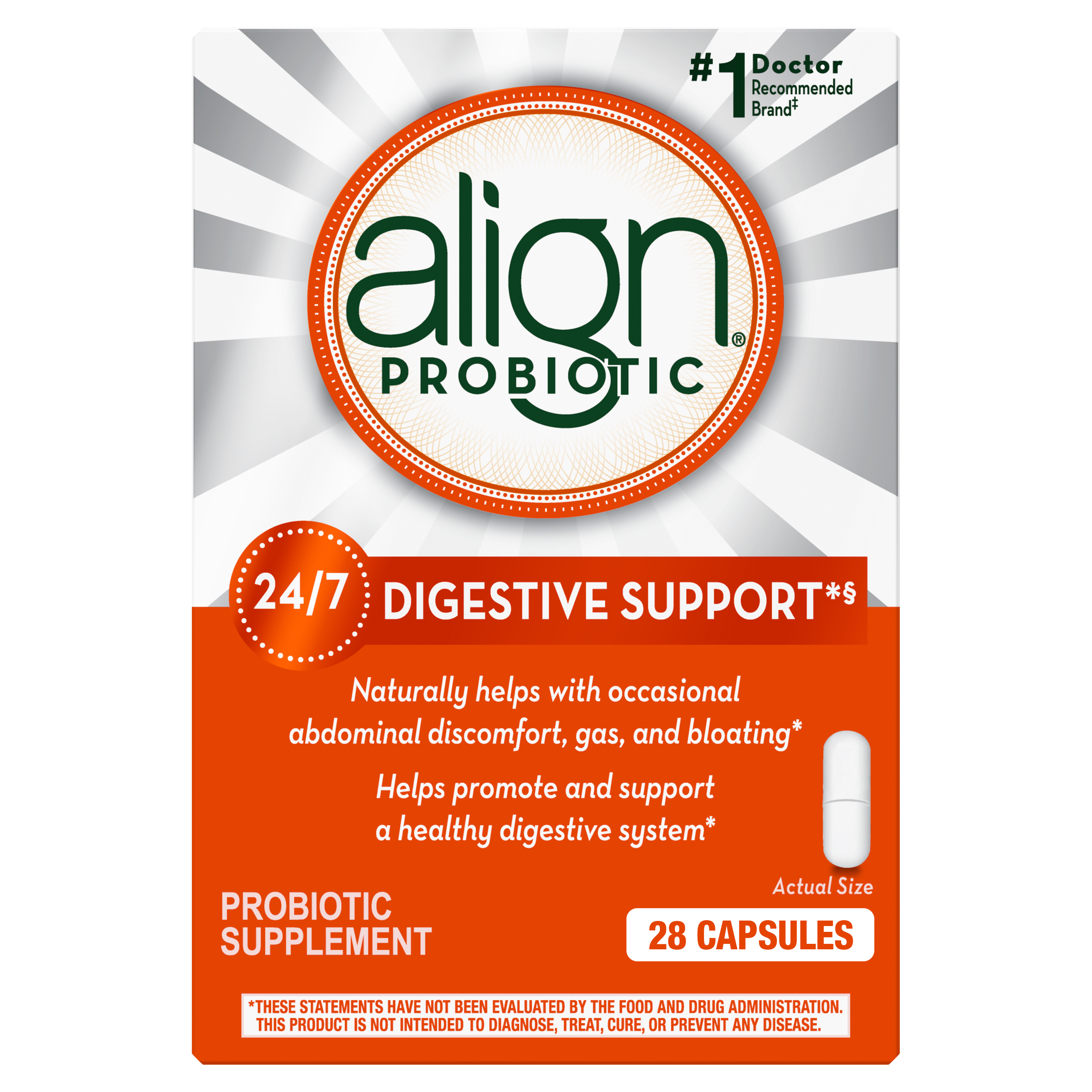 Order Align Probiotics for Women and Men Capsules - 28 ct food online from Rite Aid store, Redwood City on bringmethat.com