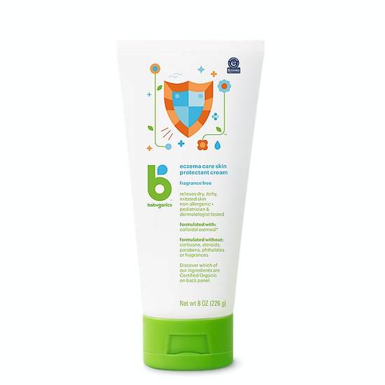 Order Babyganics® 8 oz. Eczema Care Skin Protectant Cream food online from Bed Bath & Beyond store, Lancaster on bringmethat.com