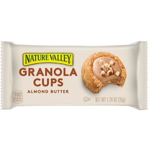 Order Nature Valley Granola Cups Almond Butter 1.24oz food online from 7-Eleven store, San Juan Capistrano on bringmethat.com