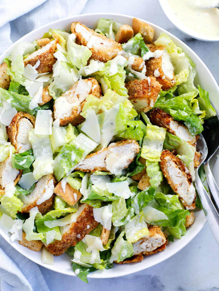 Order Chicken Caesar Salad Lunch food online from Downtown Chandler Cafe And Bakery store, Chandler on bringmethat.com