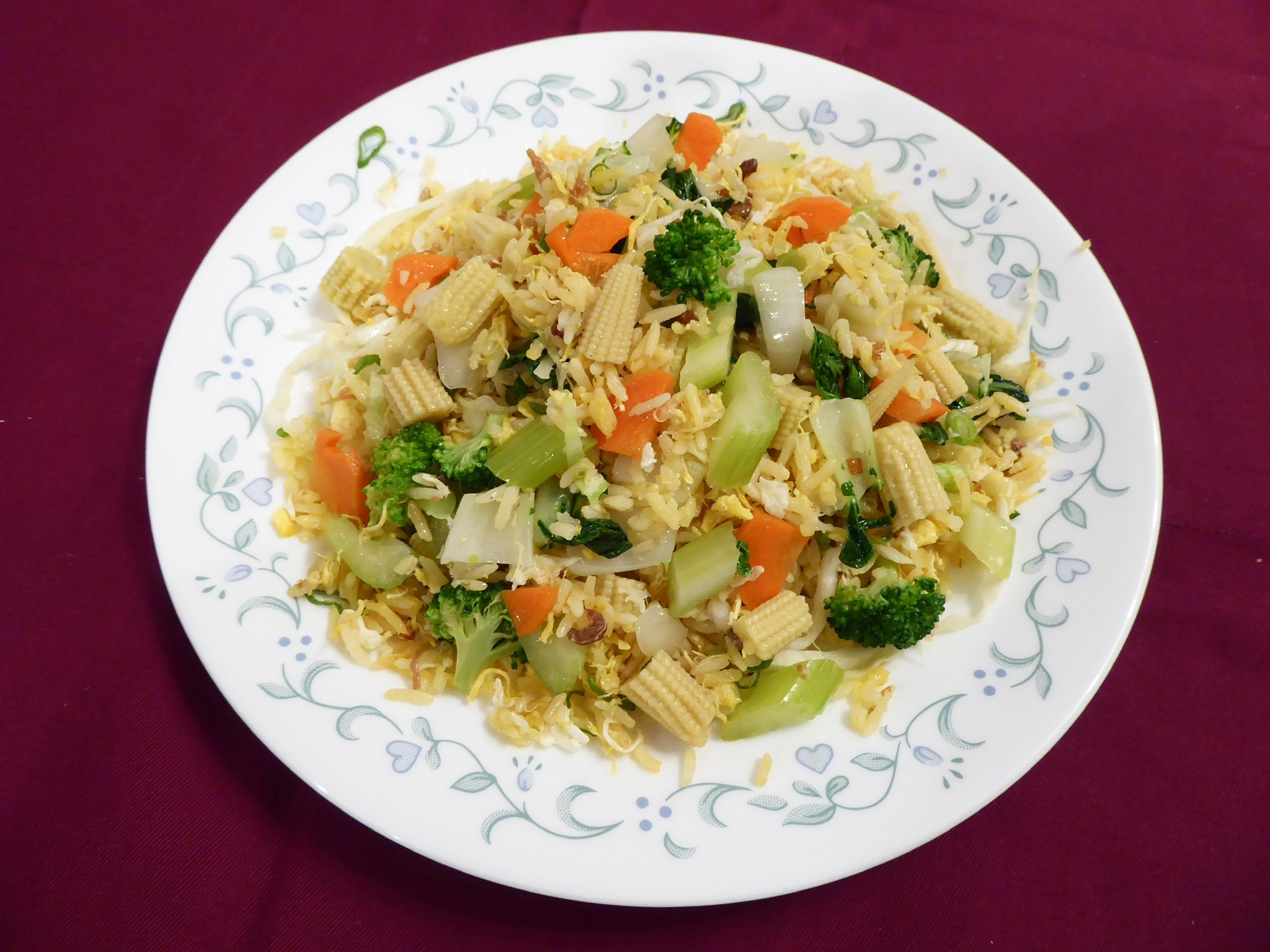 Order Vegetable Fried Rice 素炒饭 food online from King Kee store, San Francisco on bringmethat.com