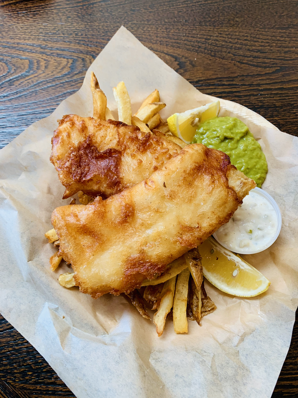 Order Beer Battered Fish & Chips food online from The Auld Chip Shop store, Burbank on bringmethat.com