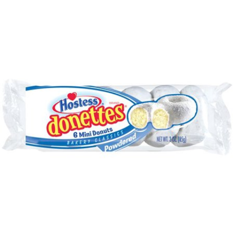 Order Hostess Donettes Powdered 6 Count food online from 7-Eleven store, Chicago on bringmethat.com