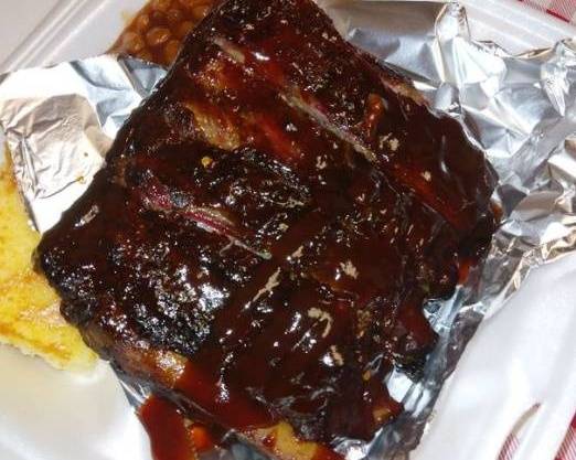 Order 1/4 Slab BBQ Ribs food online from REAL SMOQ'ED BBQ store, Cleveland on bringmethat.com