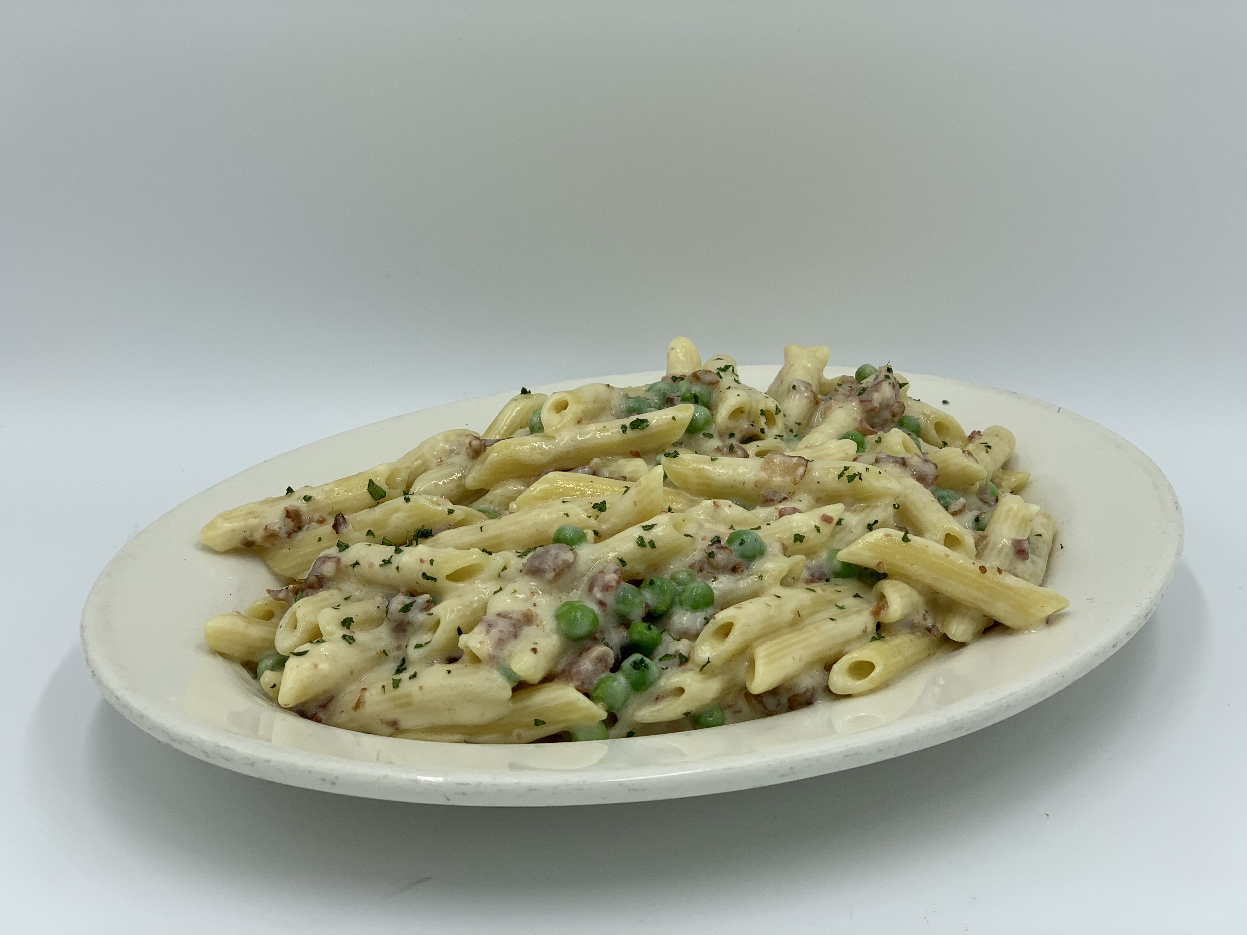 Order Pasta Carbonara food online from Mario's Pizzeria of Seaford store, Seaford on bringmethat.com