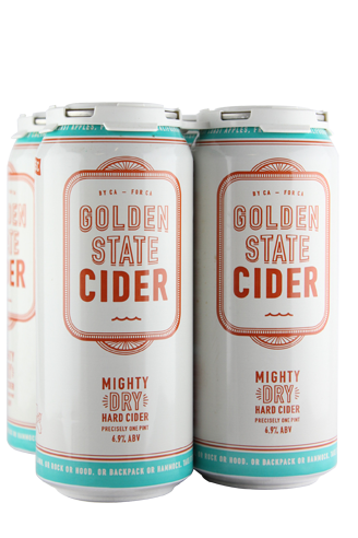 Order Golden State Mighty Dry Cider 4  pack food online from Plumpjack Wine & Spirits store, San Francisco on bringmethat.com