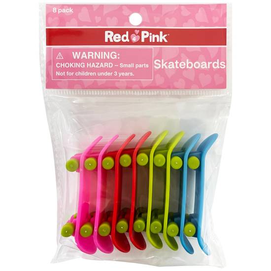 Order Red & Pink Valentine's Day Finger Skateboards, 8 ct food online from Cvs store, WILLIMANTIC on bringmethat.com