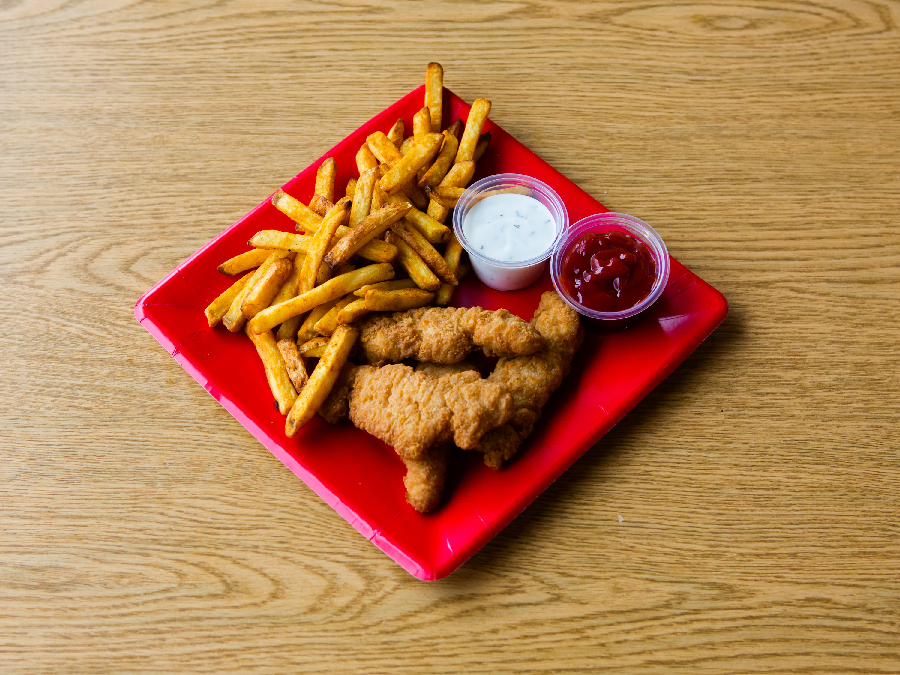 Order Chicken and Fries Basket food online from O.A.K. Pizza store, Uniontown on bringmethat.com