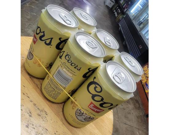 Order COORS Original (6pk.CANS) food online from Hub Market & Deli store, San Diego on bringmethat.com