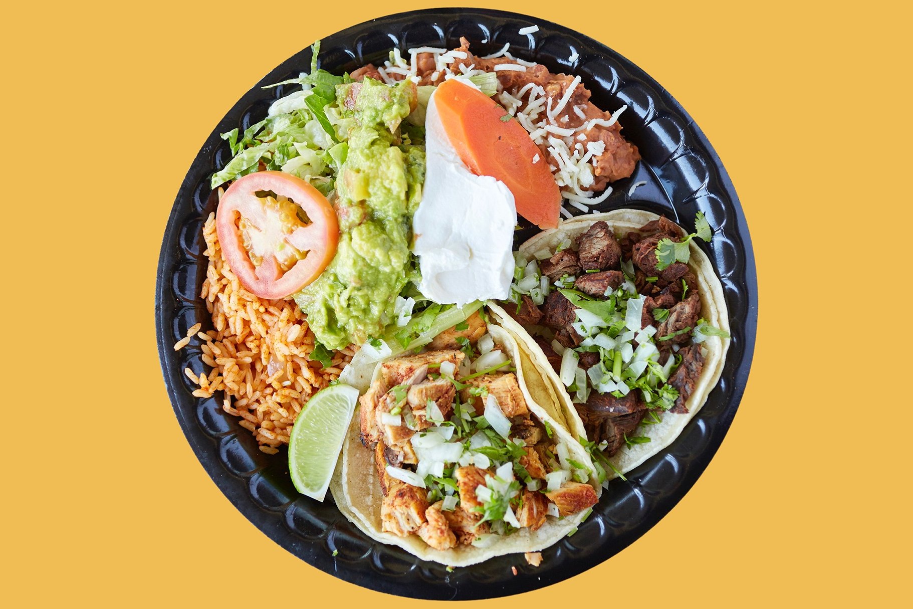 Order Two Tacos food online from Pachanga Mexican Grill store, Downey on bringmethat.com