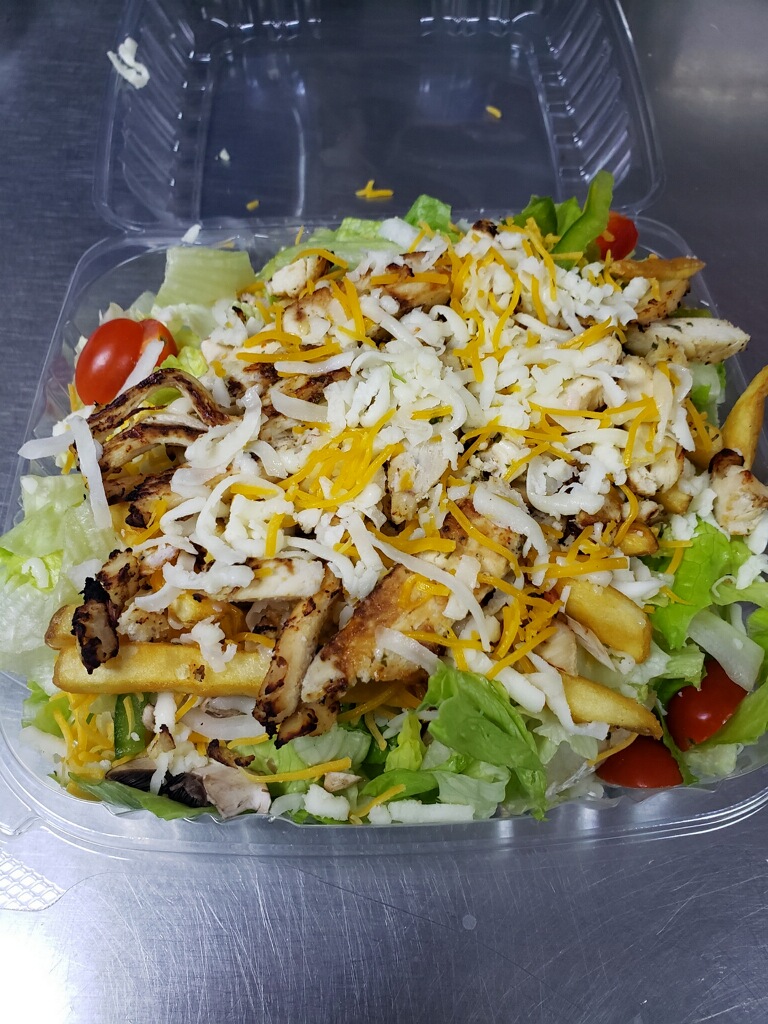 Order Chicken Salad food online from Mm! Mm! Pizza store, Pittsburgh on bringmethat.com