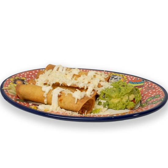 Order Flautas (DT) food online from La Fortaleza store, Clifton on bringmethat.com