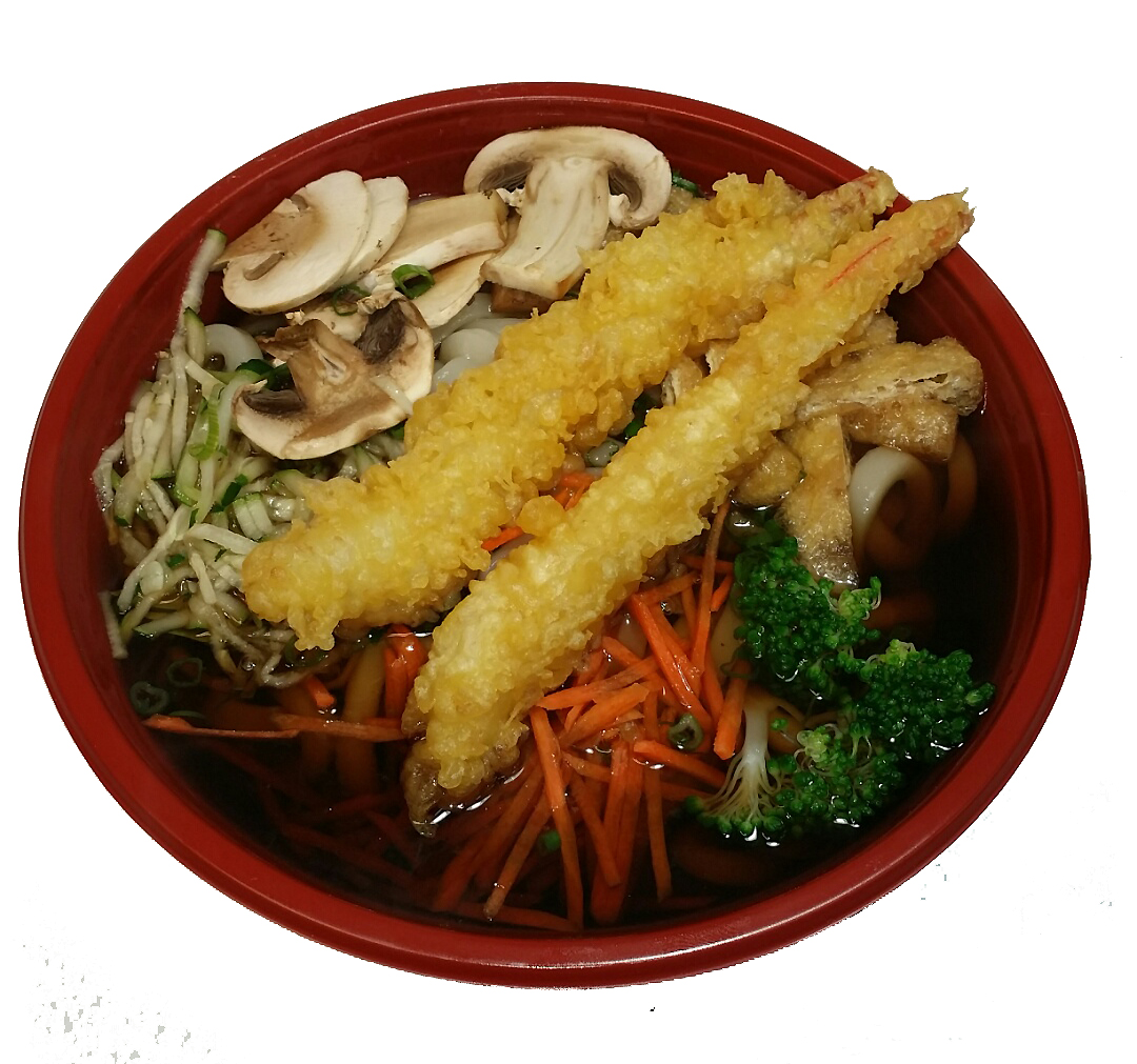 Order Shrimp Tempura Udon food online from Arata Sushi & Bowl store, Las Vegas on bringmethat.com