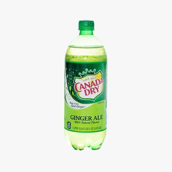 Order Canada Dry Ginger Ale (1 lt) food online from Adobe Wine & Liquors store, Fountain Hills on bringmethat.com