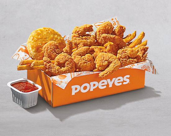 Order Shrimp Tackle Box Combo food online from Popeyes store, Chicago on bringmethat.com