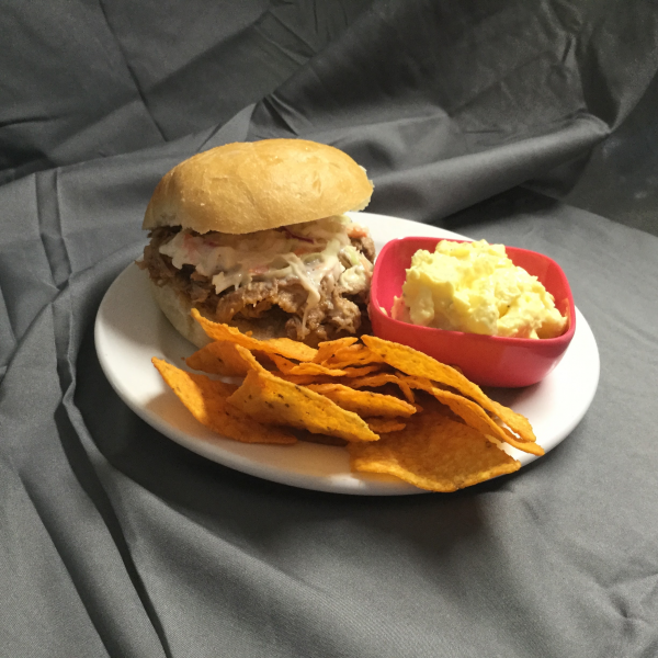 Order BBQ Pulled Pork Sammich Combo food online from Sweets-N-Heat store, Mechanicsville on bringmethat.com
