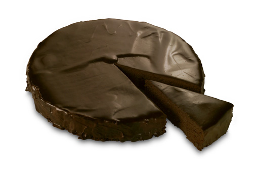 Order 9" Naked Chocolat Dark Truffle Torte food online from Chocolat By Daniel store, Rockford on bringmethat.com