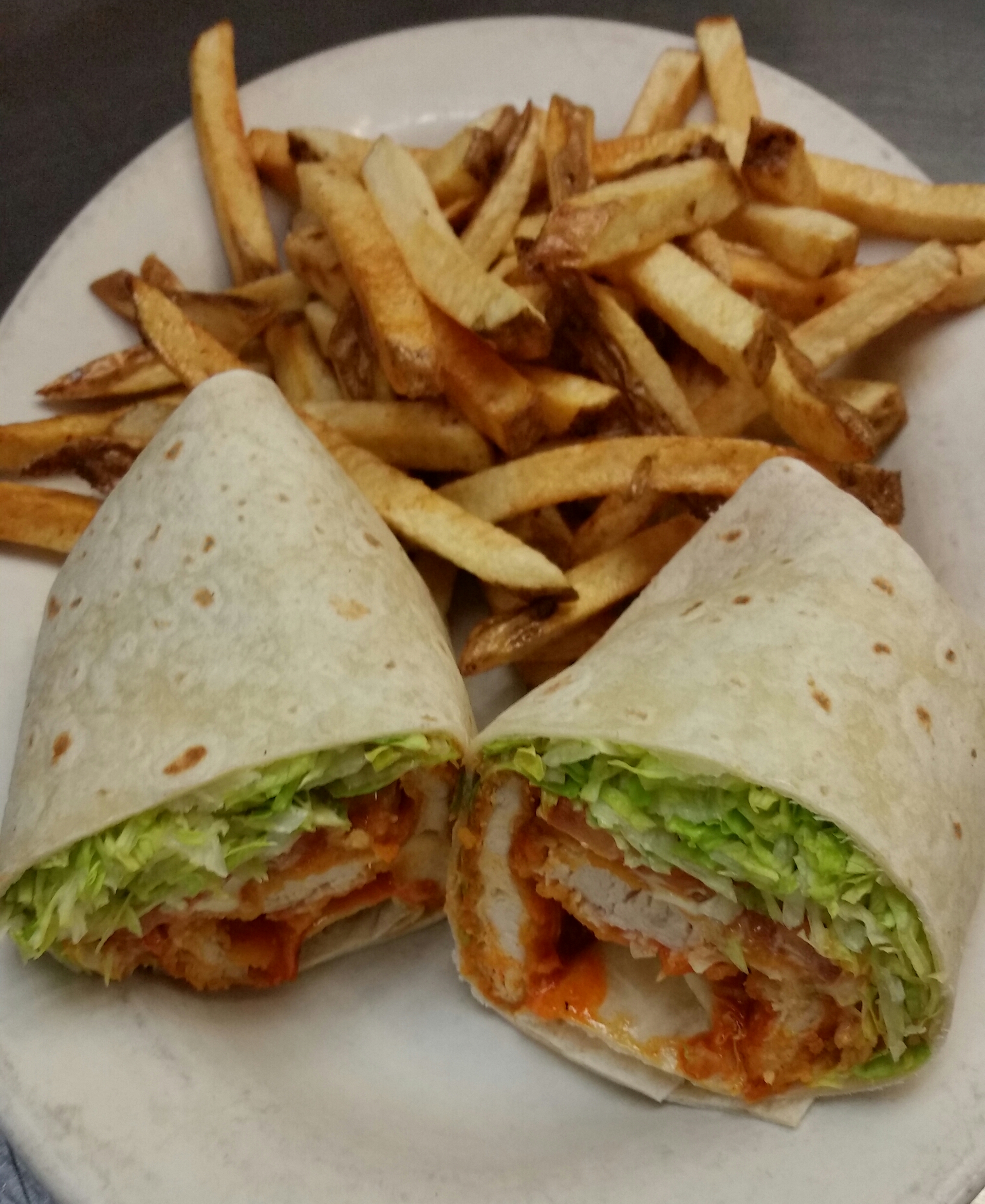 Order Buffalo Chicken Wrap food online from Rivals store, Williamsport on bringmethat.com