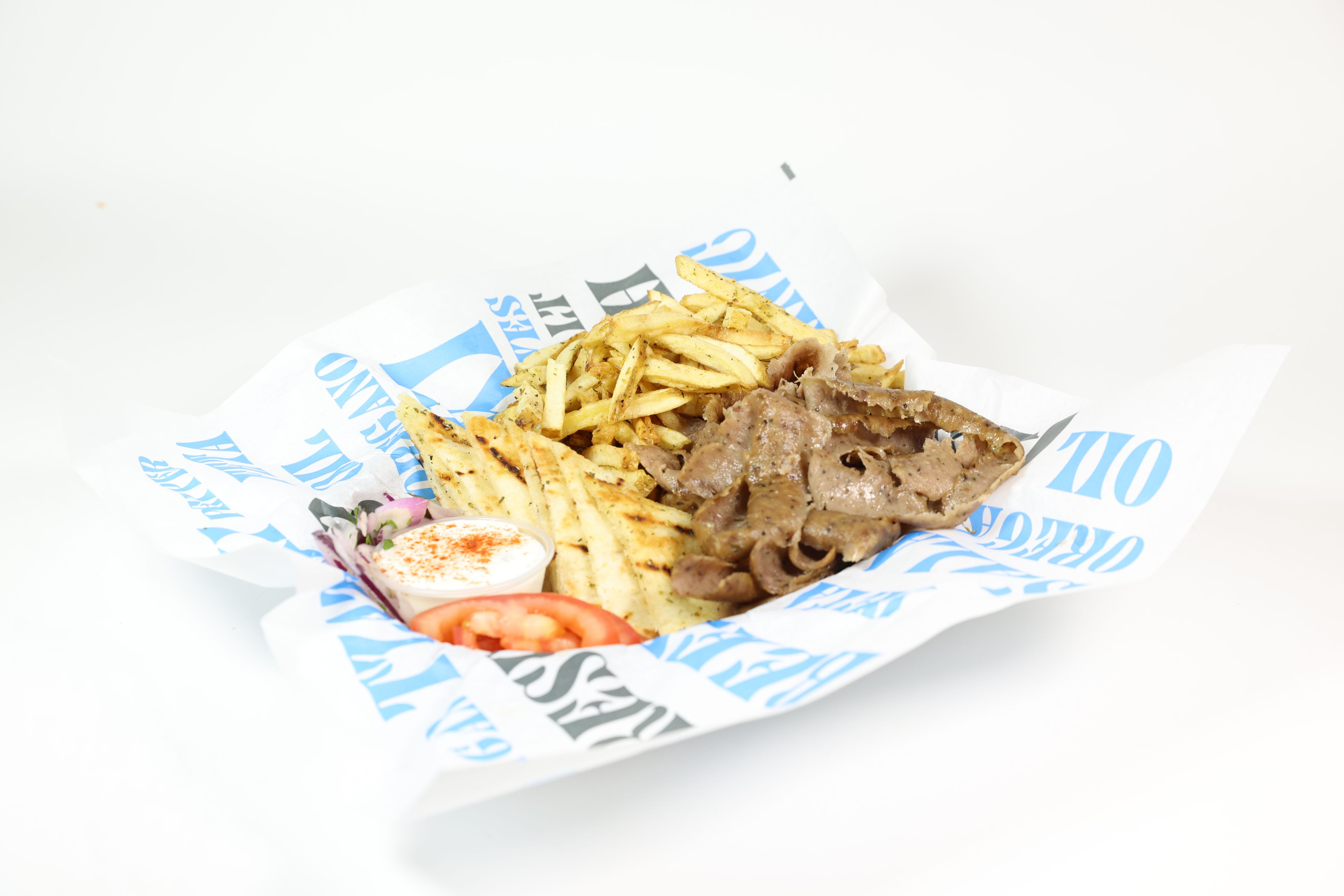 Order Gyro Plate food online from Nick The Greek store, Morgan Hill on bringmethat.com