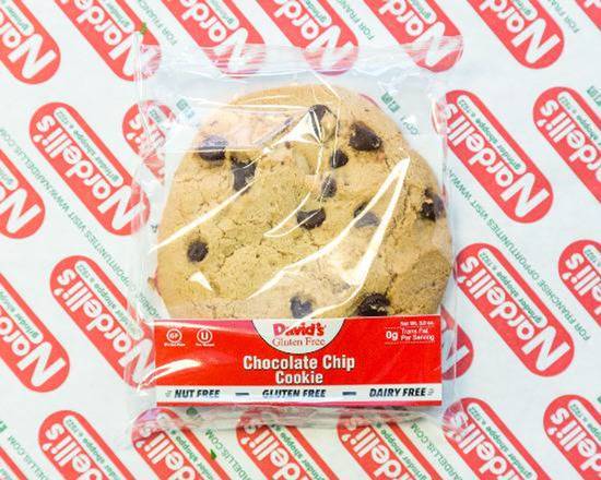 Order Gluten-Free David's Choc Chip Cookie food online from Nardelli Grinder Shoppe store, Southbury on bringmethat.com