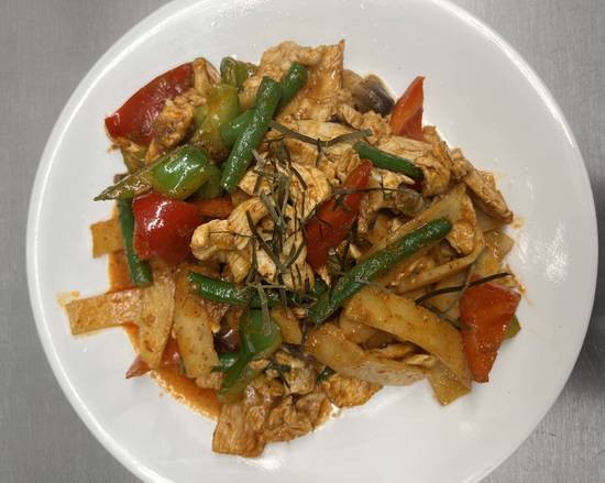 Order Chicken Pad Ped food online from Little thai kitchen store, Scarsdale on bringmethat.com