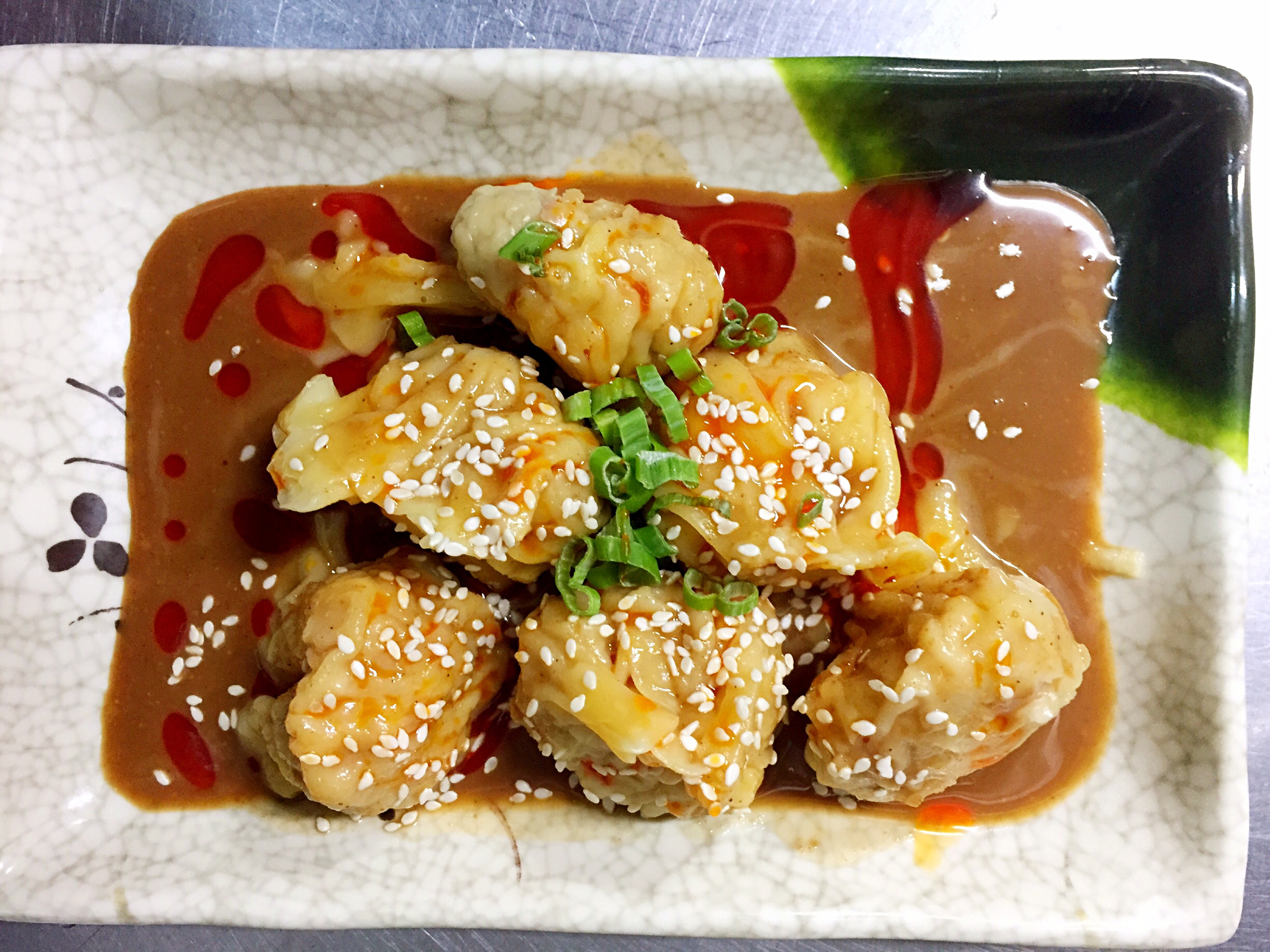 Order Cantonese Wonton with Peanut Sesame Sauce food online from No.1 chinese restaurant store, New York on bringmethat.com