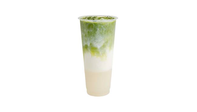 Order [NEW] Peppermint White Chocolate Matcha Latte** food online from Junbi store, Los Angeles on bringmethat.com
