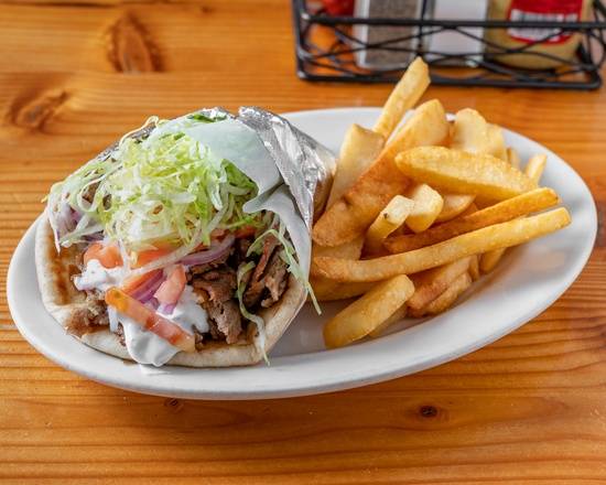 Order Beef Gyro food online from Court Deli store, New York on bringmethat.com