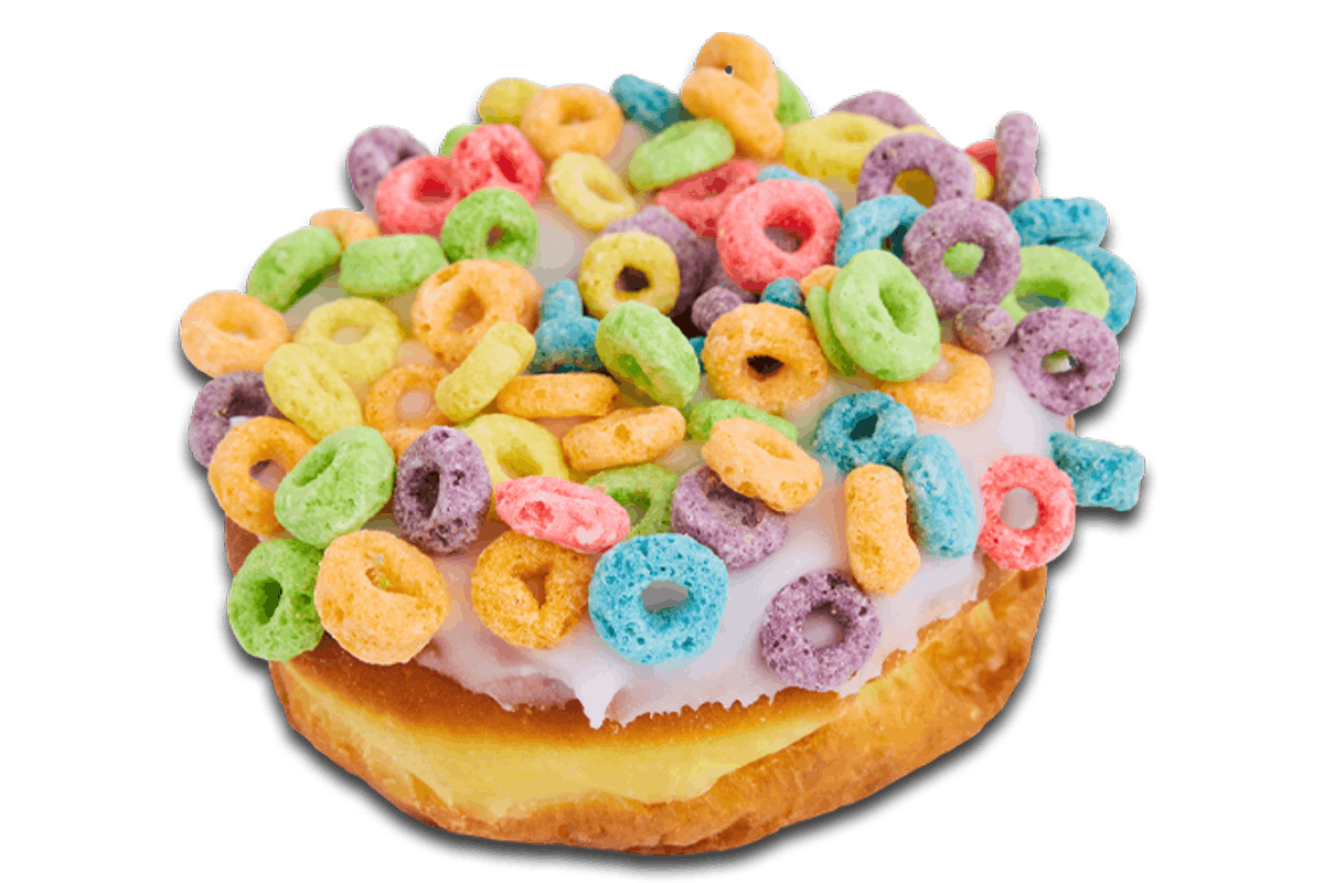 Order Froot Loops Raised food online from Randy Donuts store, Costa Mesa on bringmethat.com