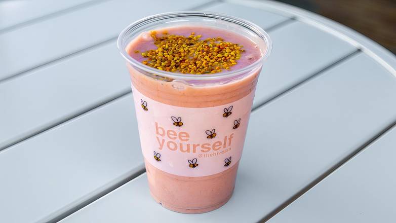 Order Bee’s Knees Smoothie food online from The Hive Organic Cafe & Superfood Bar store, Santa Monica on bringmethat.com