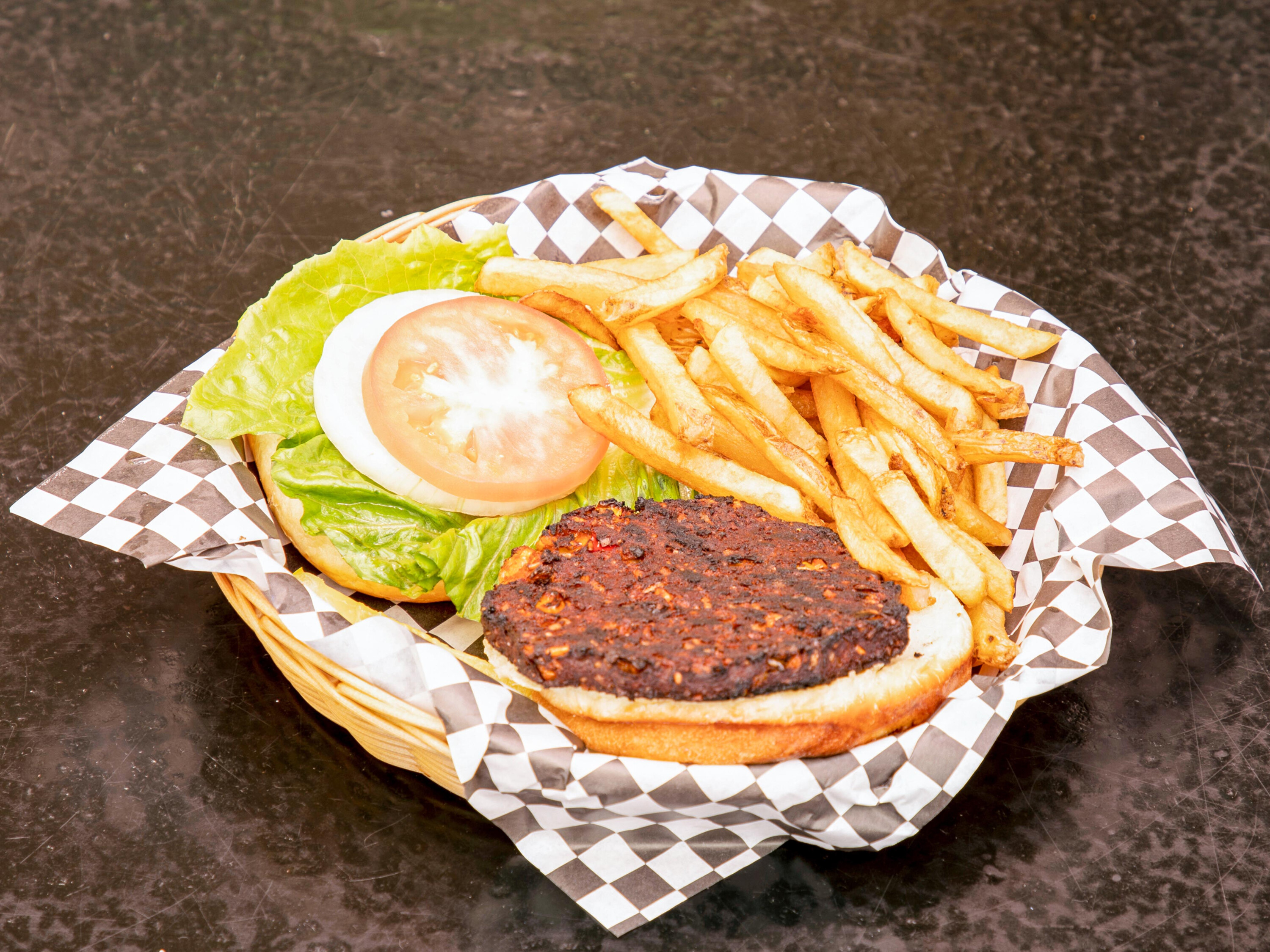 Order Black Bean Chipotle Burger food online from Moody's Pub store, Chicago on bringmethat.com