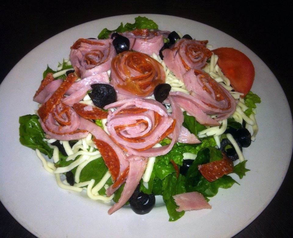 Order Antipasto Salad food online from NY Pizzeria store, Arlington on bringmethat.com