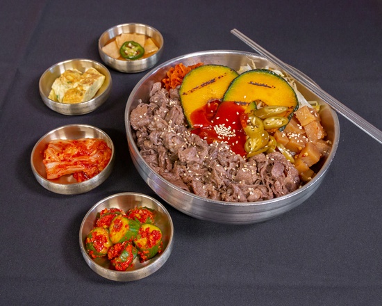 Order Ribeye Bulgogi Beef Bowl food online from Baekjeong store, Buena Park on bringmethat.com