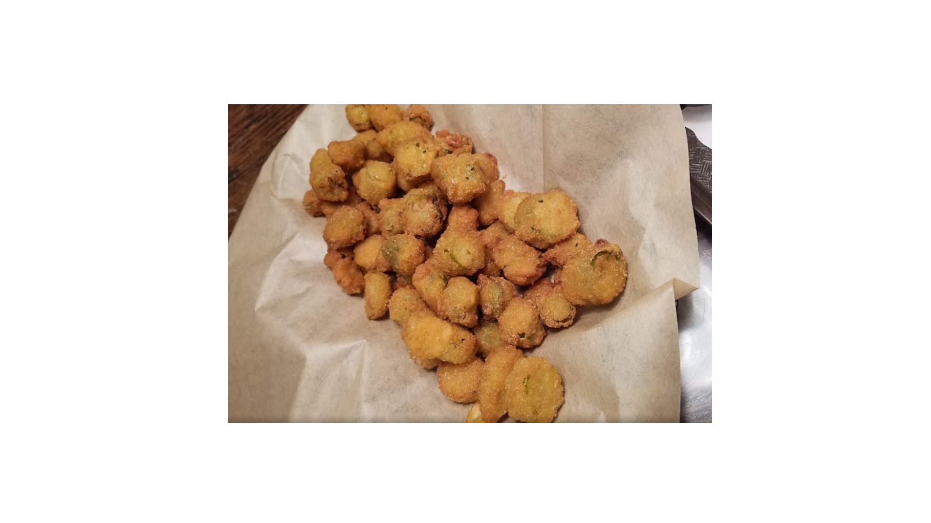 Order Fried Okra food online from Bubba Bbq And Steakhouse store, Ennis on bringmethat.com