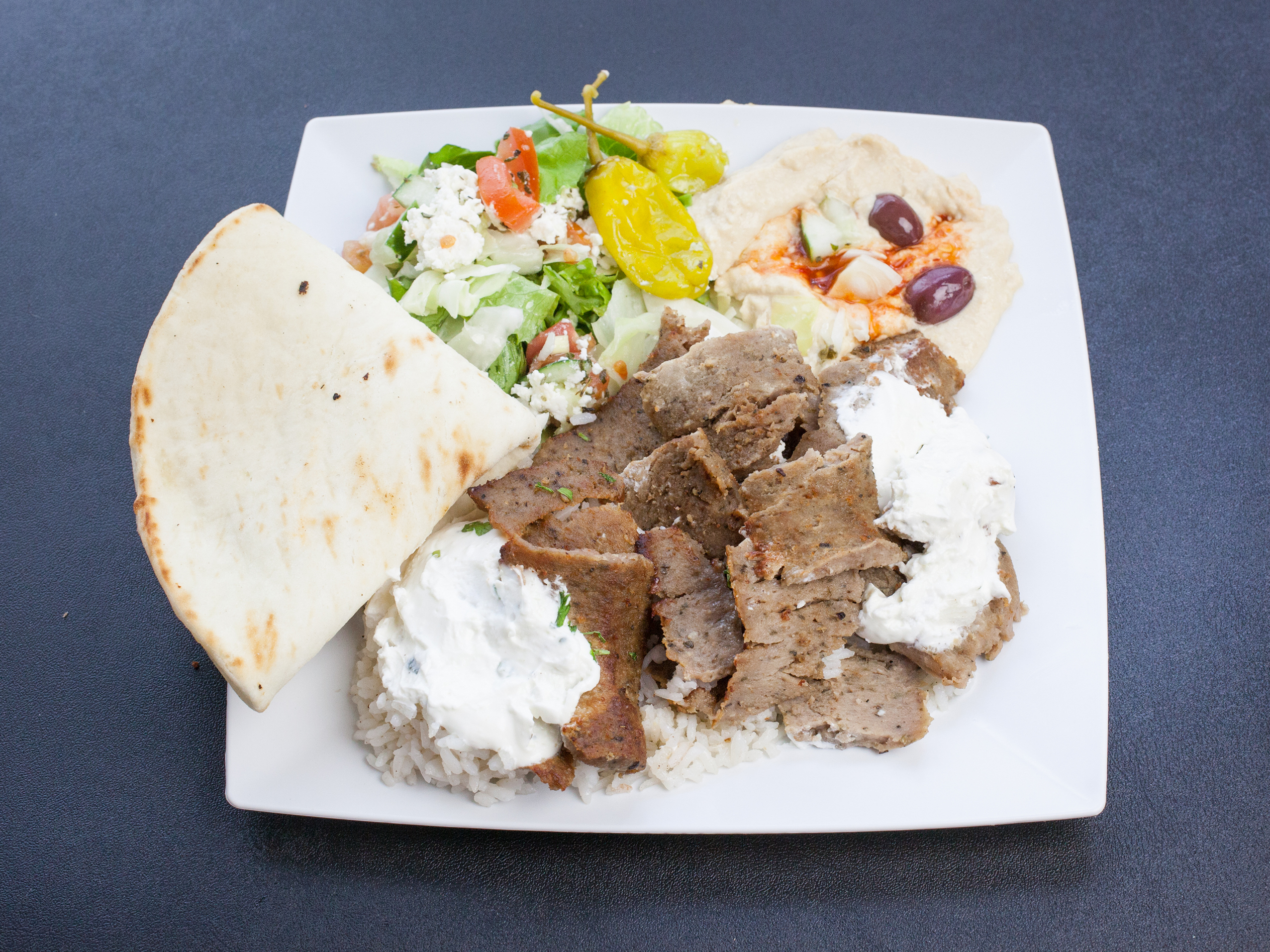 Order Gyro Plate food online from Mr. Gyros  store, Seattle on bringmethat.com