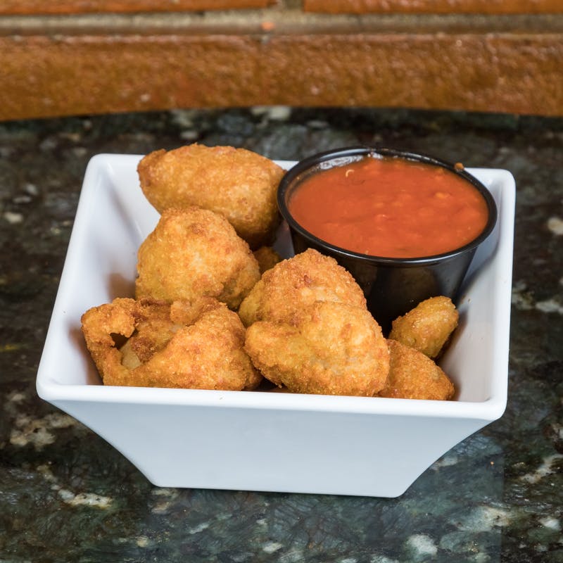 Order Breaded Mushrooms - 6 oz. food online from Jack Spratts Pizza store, Cleveland on bringmethat.com
