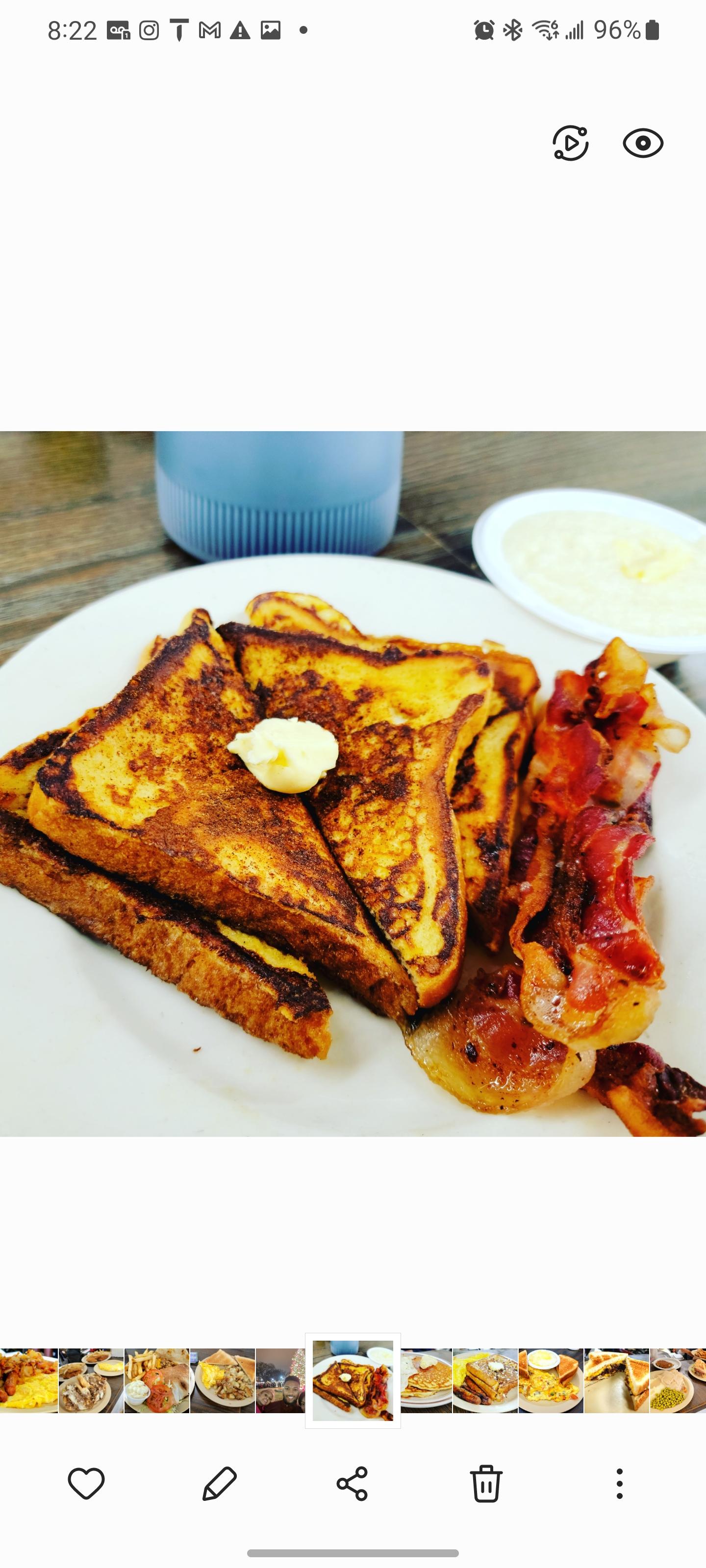 Order French Toast Short Stack food online from Steak In A Sack store, Fort Washington on bringmethat.com