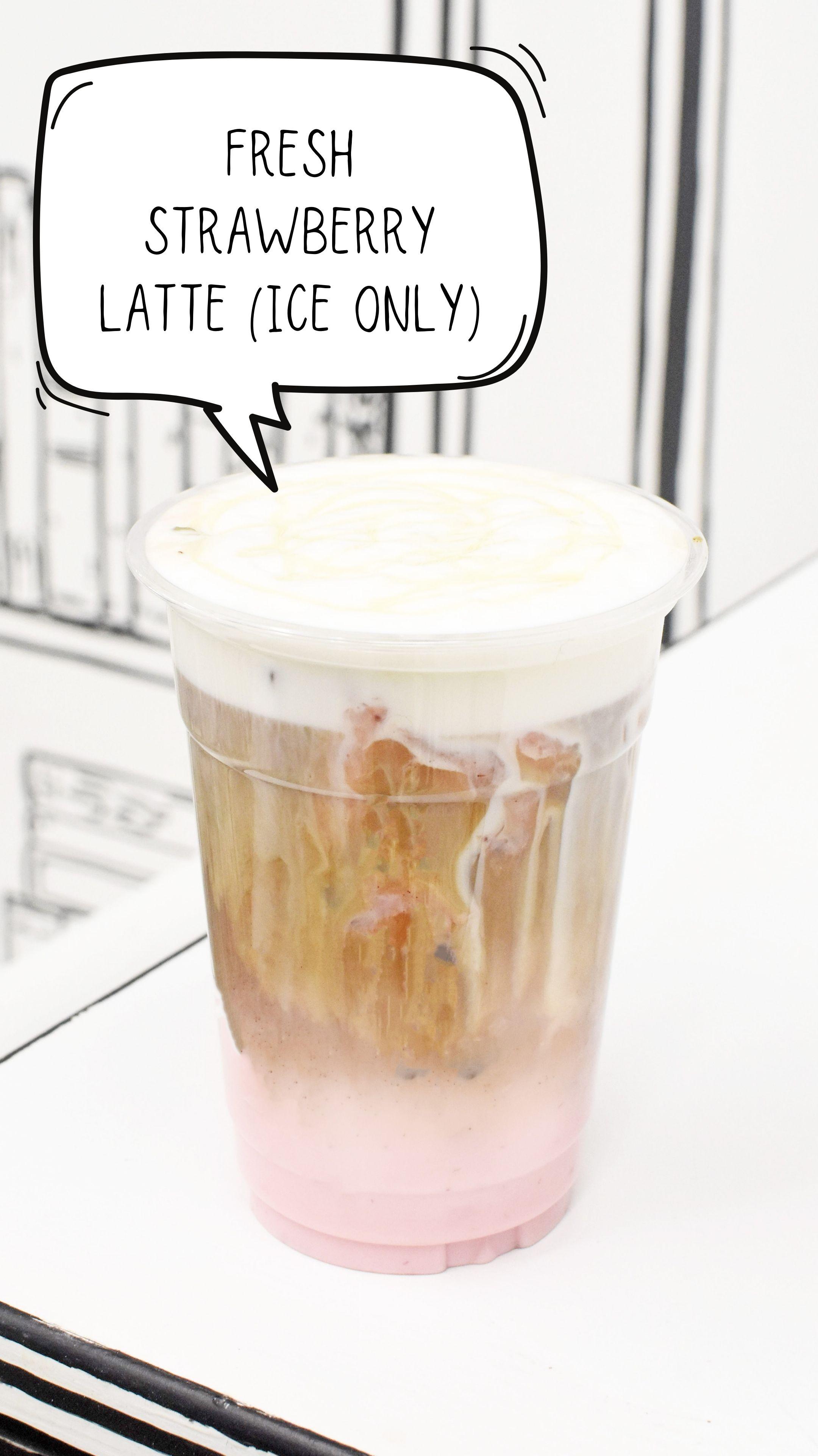 Order Fresh Strawberry Latte (Ice Only) food online from 2d Restaurant store, Chicago on bringmethat.com