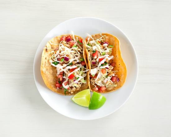 Order Baja Fish Tacos food online from Veggie Grill store, Irvine on bringmethat.com