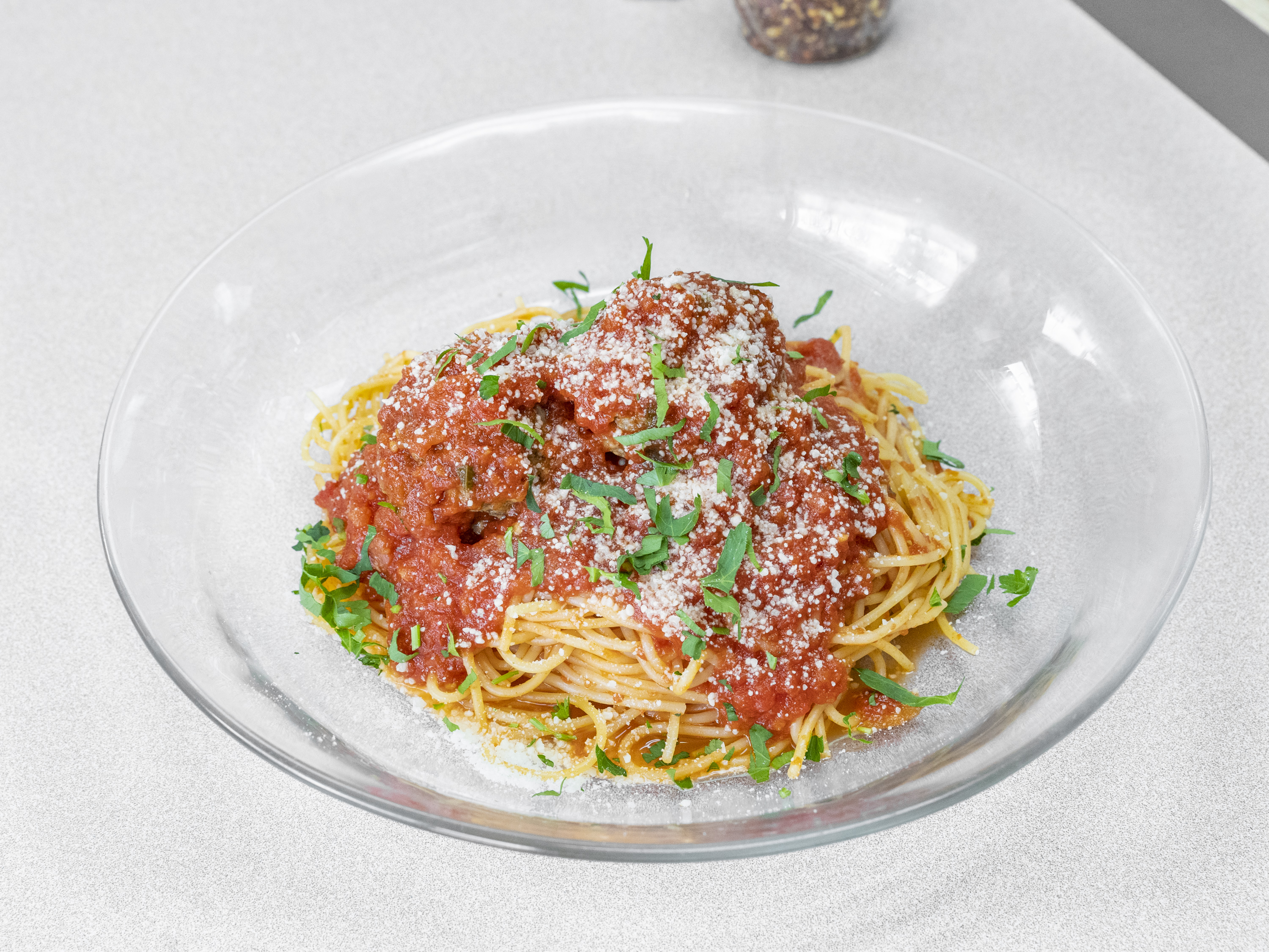 Order Pasta with Meatballs food online from Toscana Pizzeria & Restaurant store, Audubon on bringmethat.com